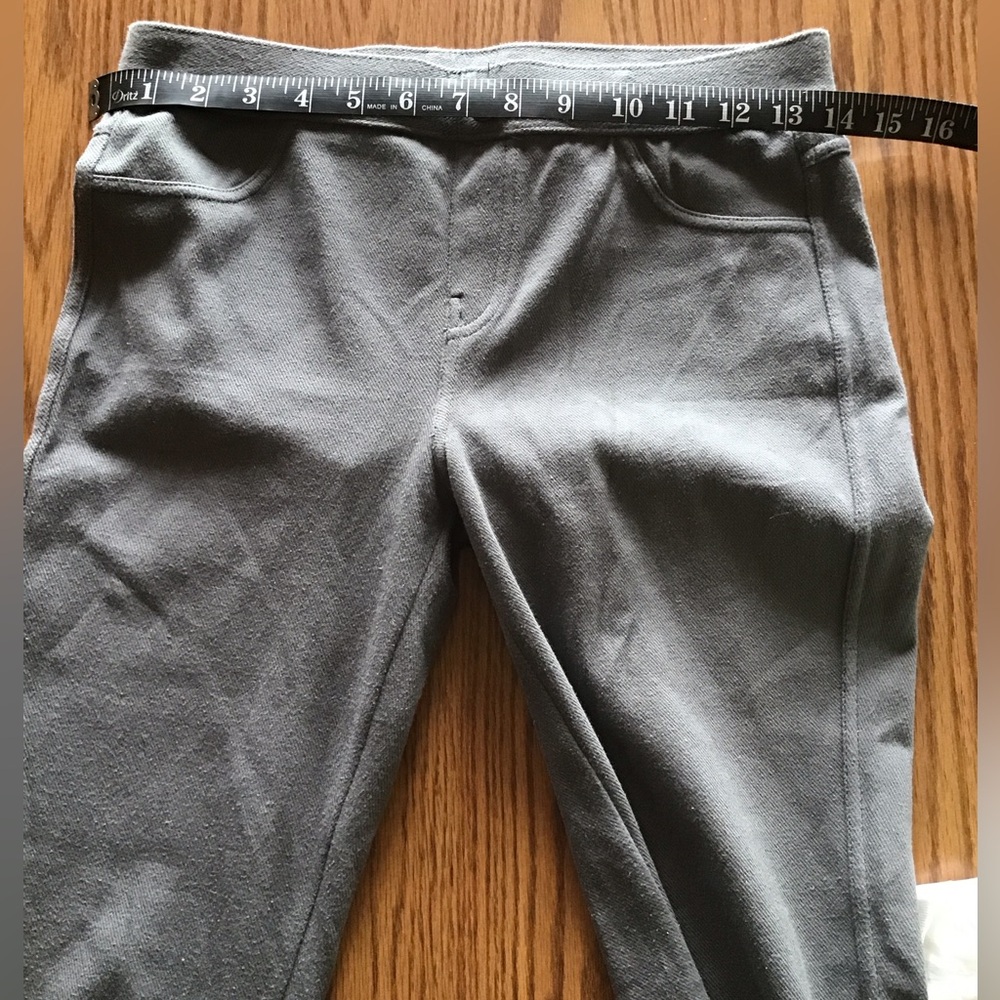 Simply Vera Vera Wang Gray Textured Leggings - Picture 5 of 6